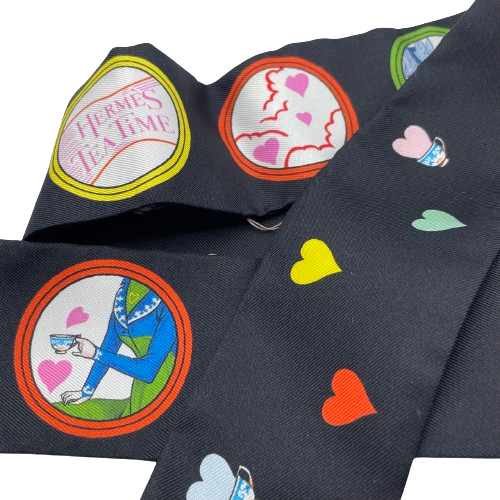 エルメス ツイリー ティータイム ノワール - ブランド品専門店LUXARIA