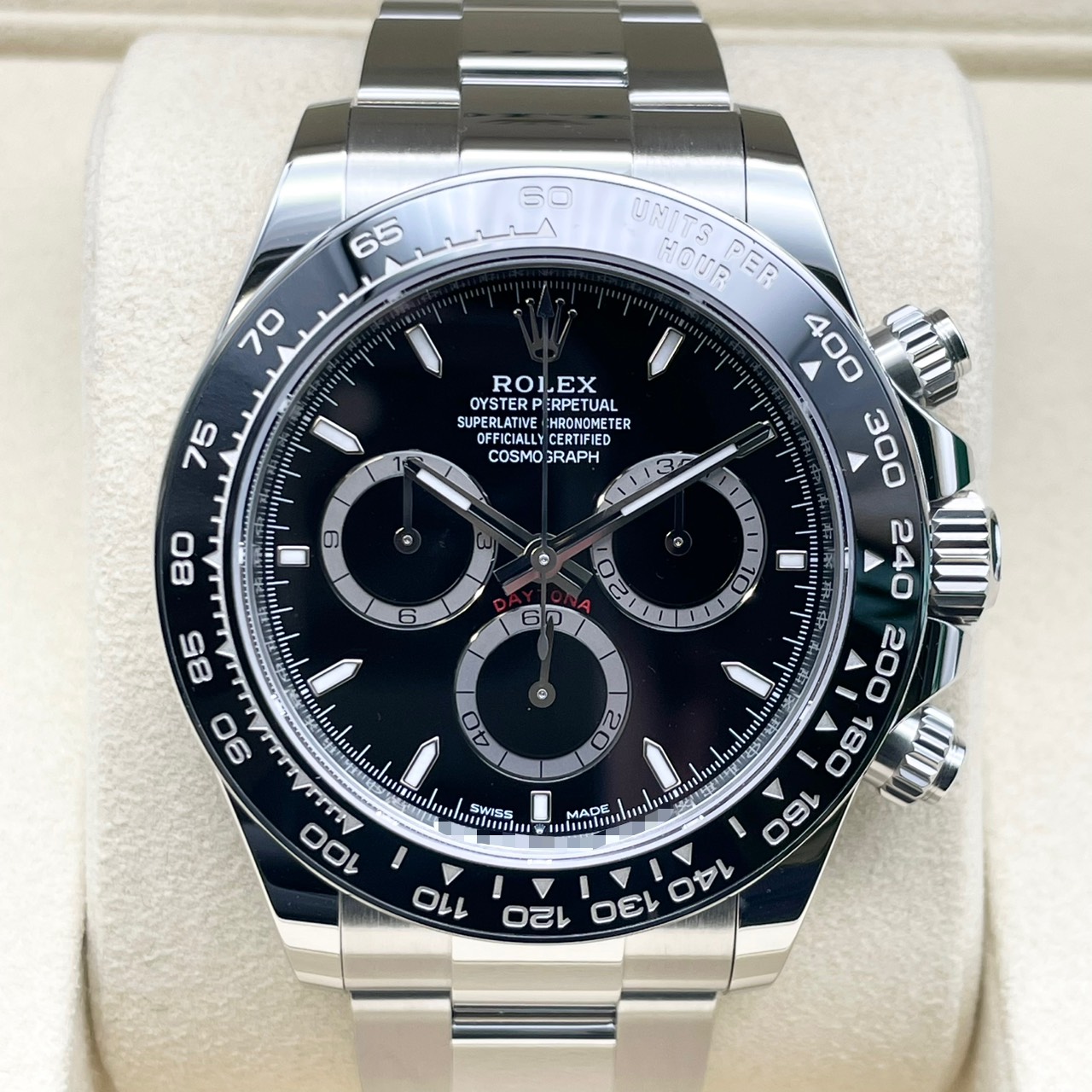 保証書日付2026年2月！】 ロレックス デイトナ 126500LN ブラック