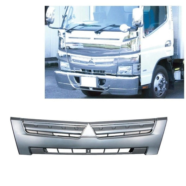 フロントグリル ブルーテックキャンター ワイド車用 オールメッキ