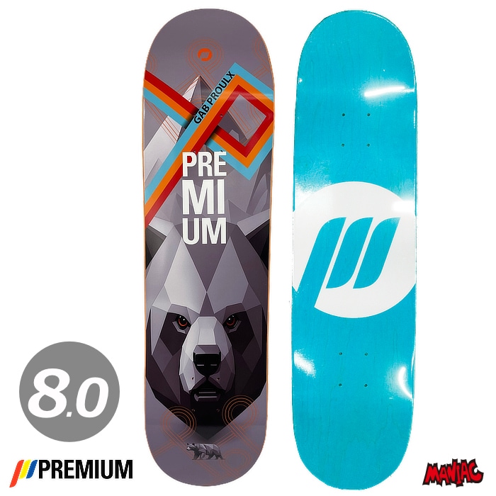 毎日割】スケボー デッキ 単品 スケートボード PREMIUM プレミアム