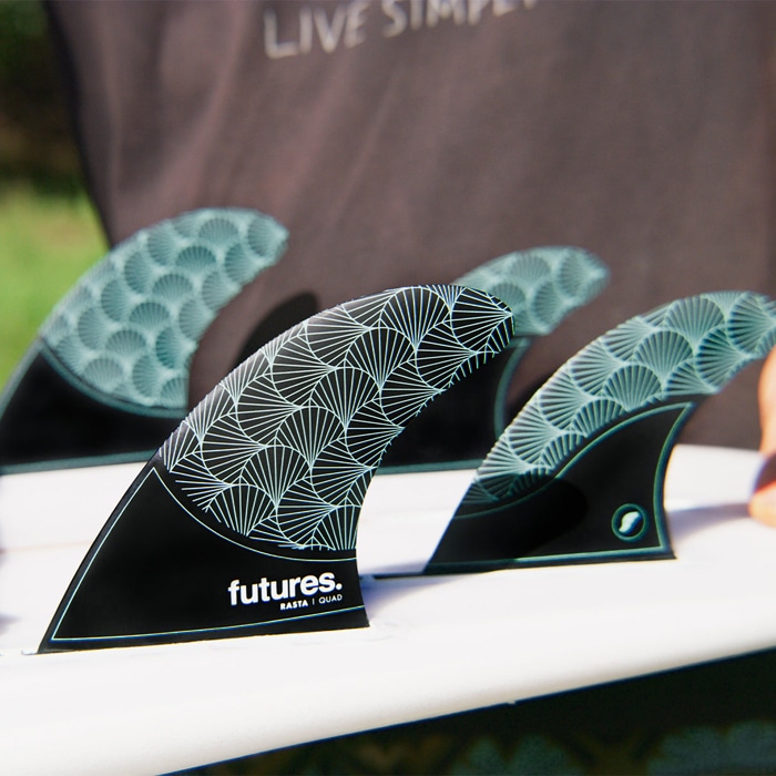 フューチャー フィン クアッドフィン ショートボード用 FUTURES. FIN