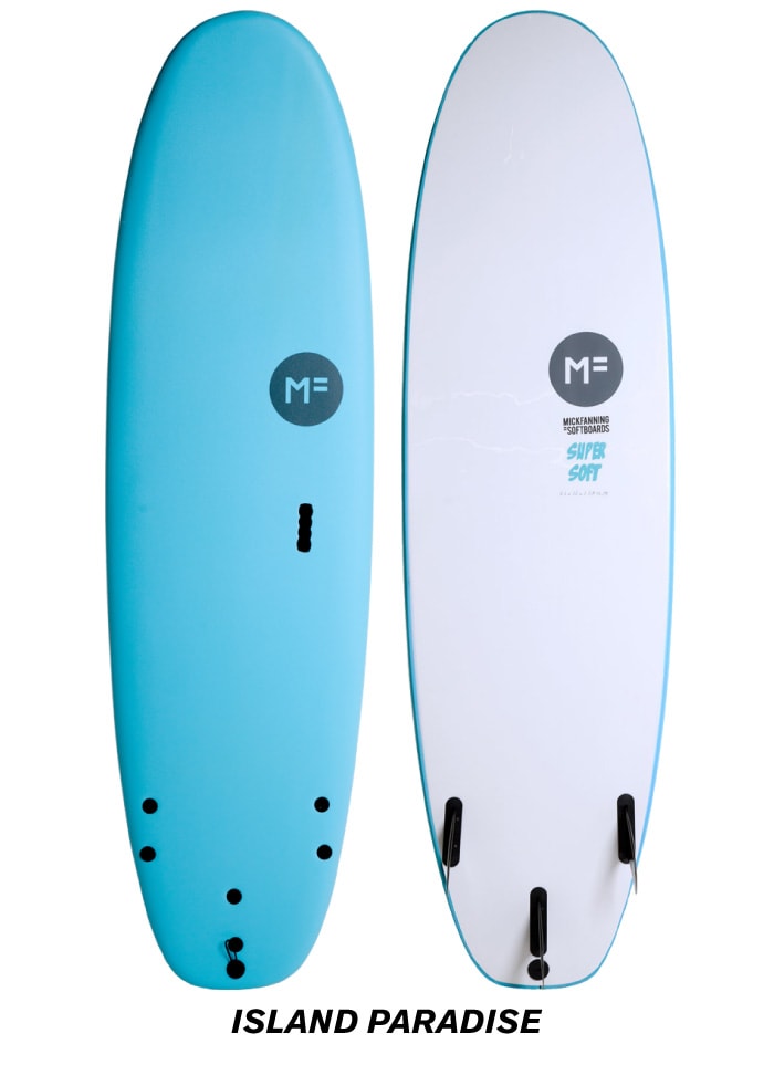 今ならデッキカバーとワックスつき！ ソフトボード MF MICK FANNING