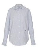 ROUND COLLAR FRILL SH L.OX | SHIRT/BLOUSE | MADISONBLUE