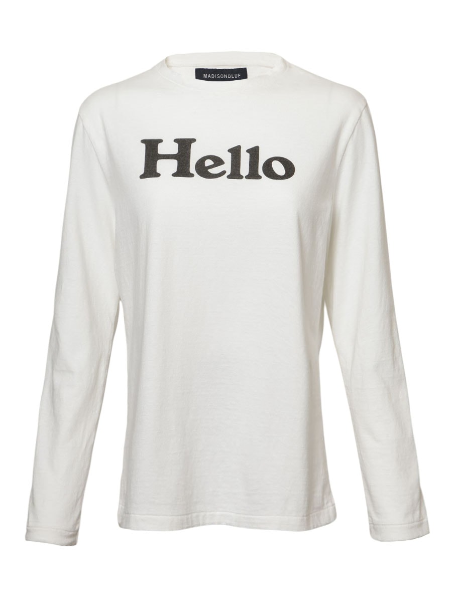 HELLO L/S TEE | ALL | MADISONBLUE