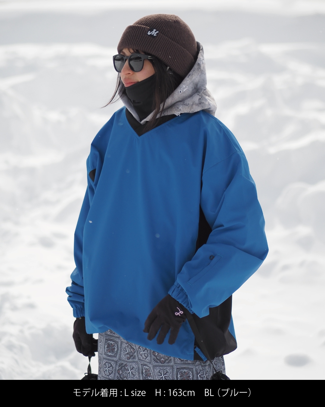 V NECK PULLOVER JACKET | ライトアウターウェア/LIGHTOUTERWEAR