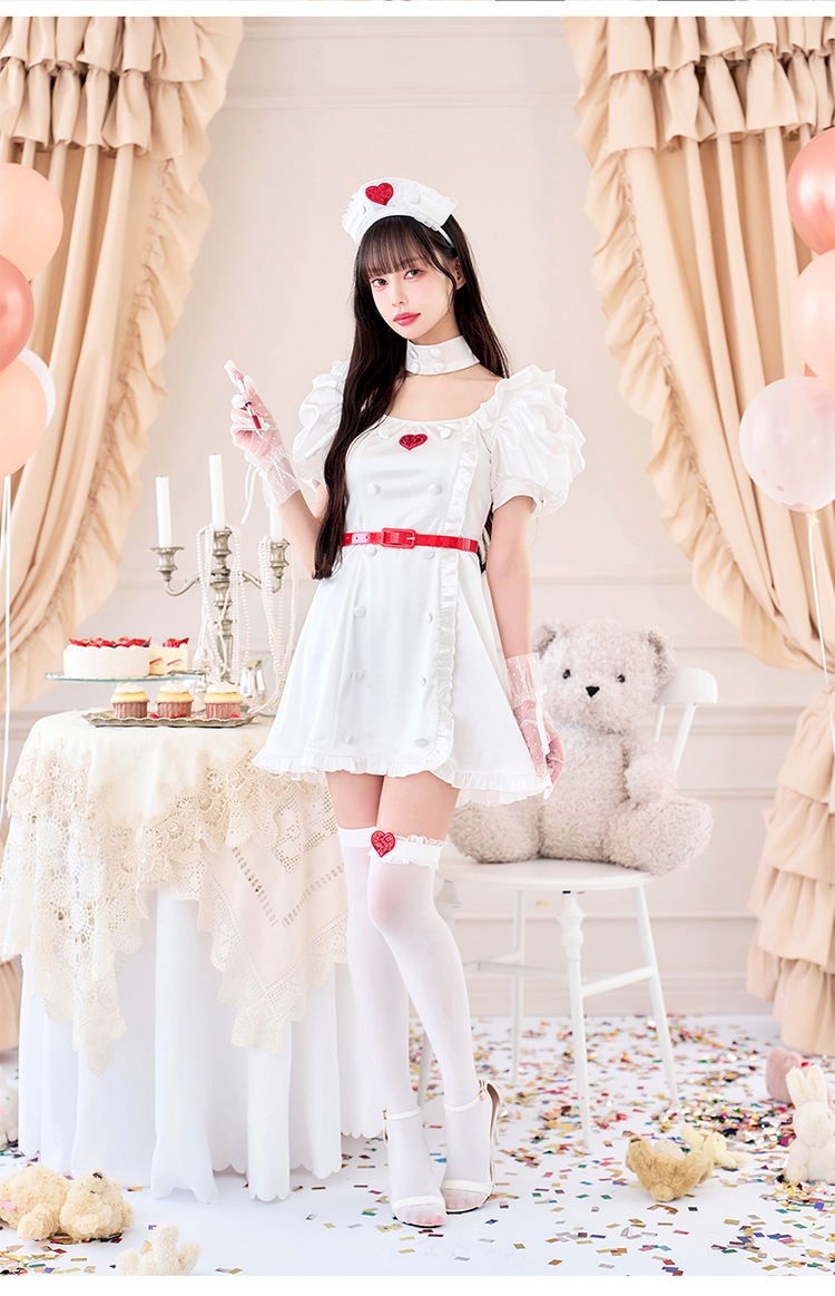 即日発送】【中村里砂着用】ラブホリックナース《ハロウィンコスプレ7