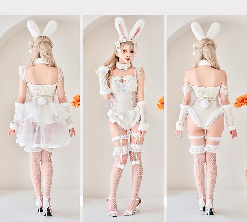 一部予約】ベルチュールツイードバニー《ハロウィンコスプレ8点セット