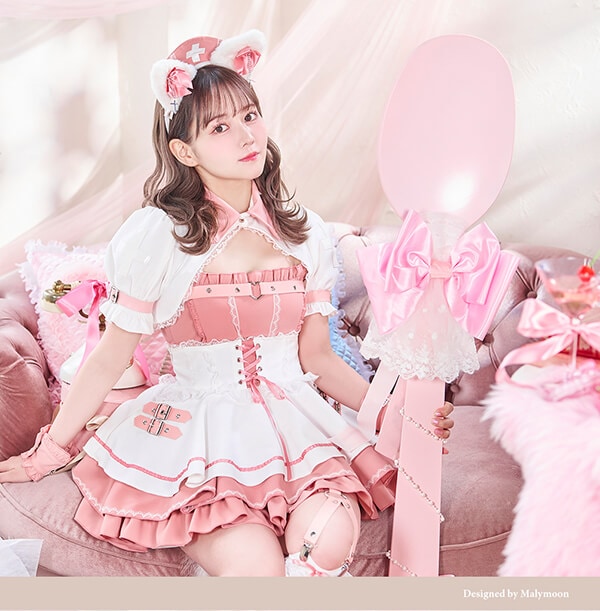 即日発送】【佐藤ノア着用】ジェラートキャットナース《ハロウィン