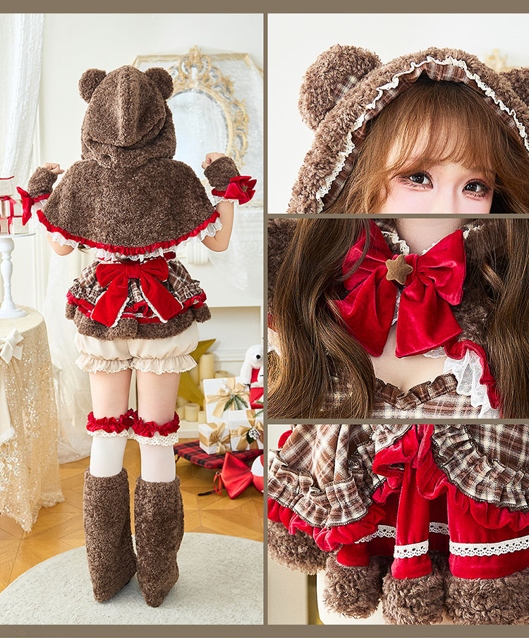 予約-4月中旬頃より順次発送予定】クリスマスチェックショコラベア