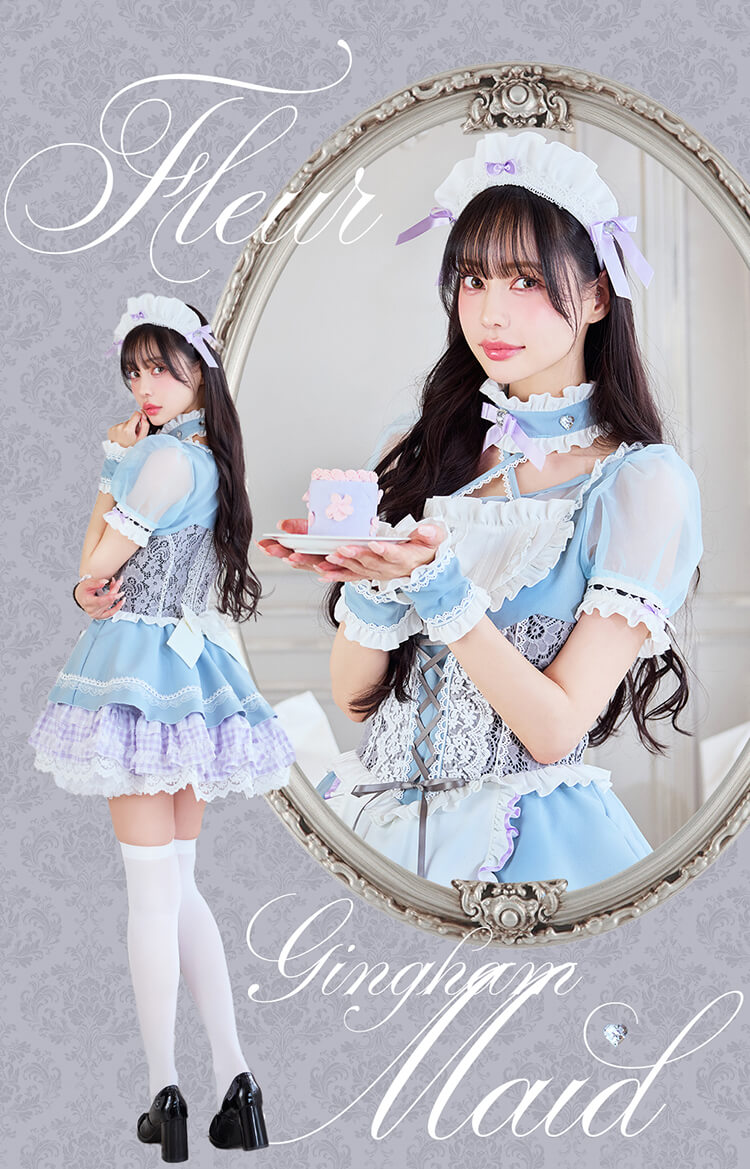 即日発送】【札幌コレクション着用】【中村里砂着用】フルールレース