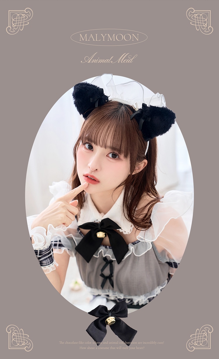 即日発送】【藤咲凪着用】ロイヤルチェックキティメイド《オリジナル