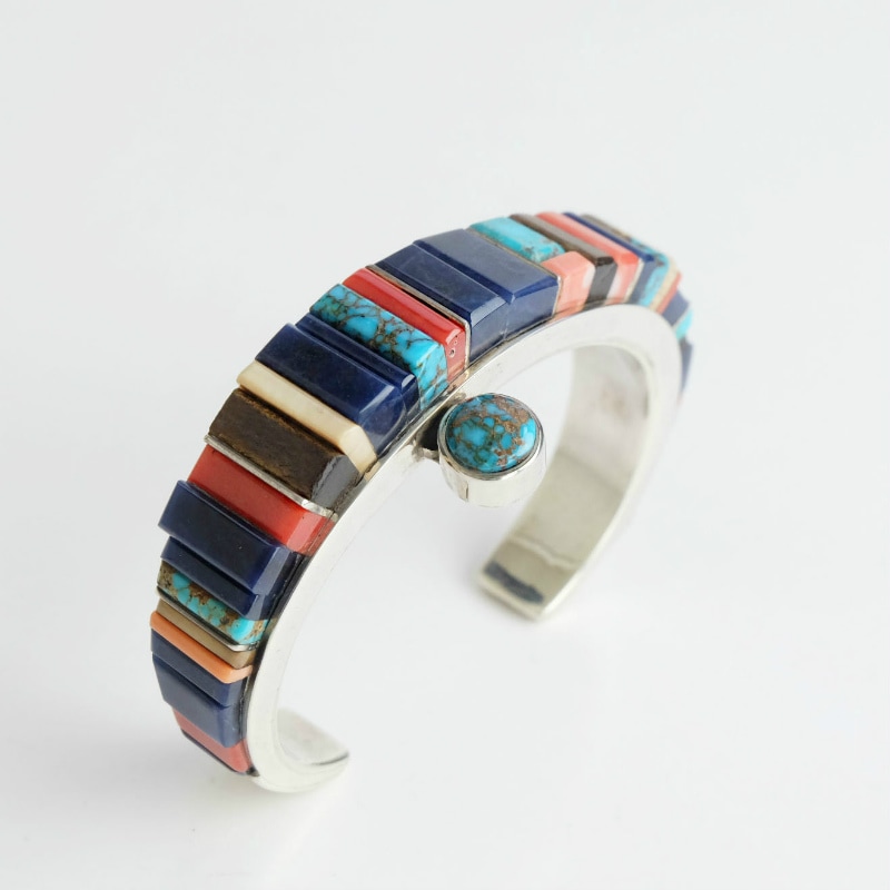 138mm ウェズウィリー キャンデラリア 立体インレイ バングル