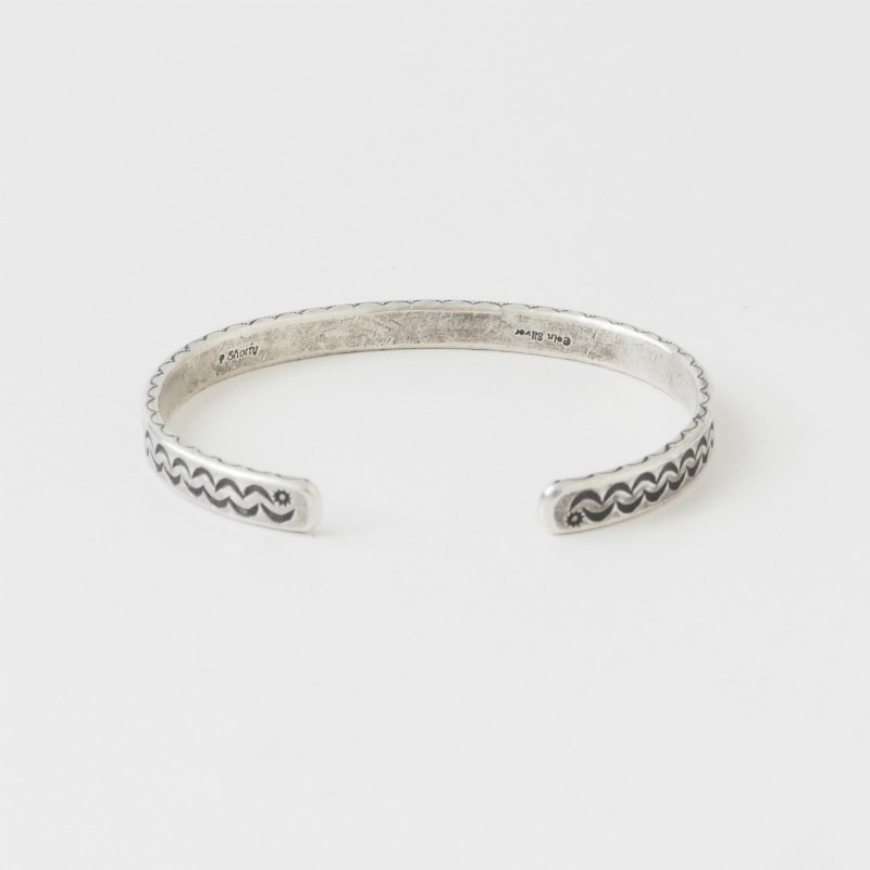 142mm ペリーショーティ コインシルバー バングル｜マライカ公式通販