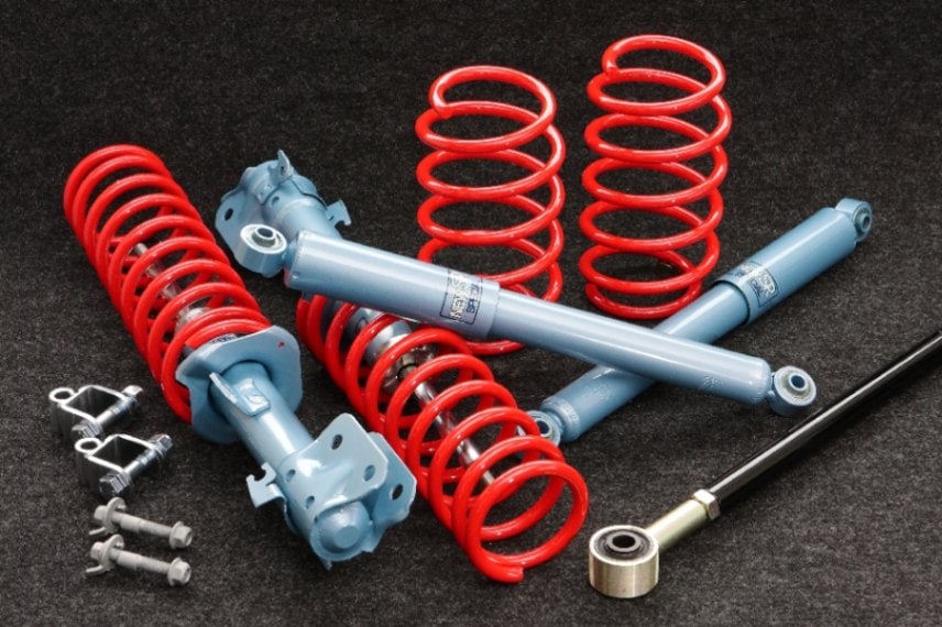 ハスラーMR31S MR41S用 ワン サイズ アップ サスペンション フルキット