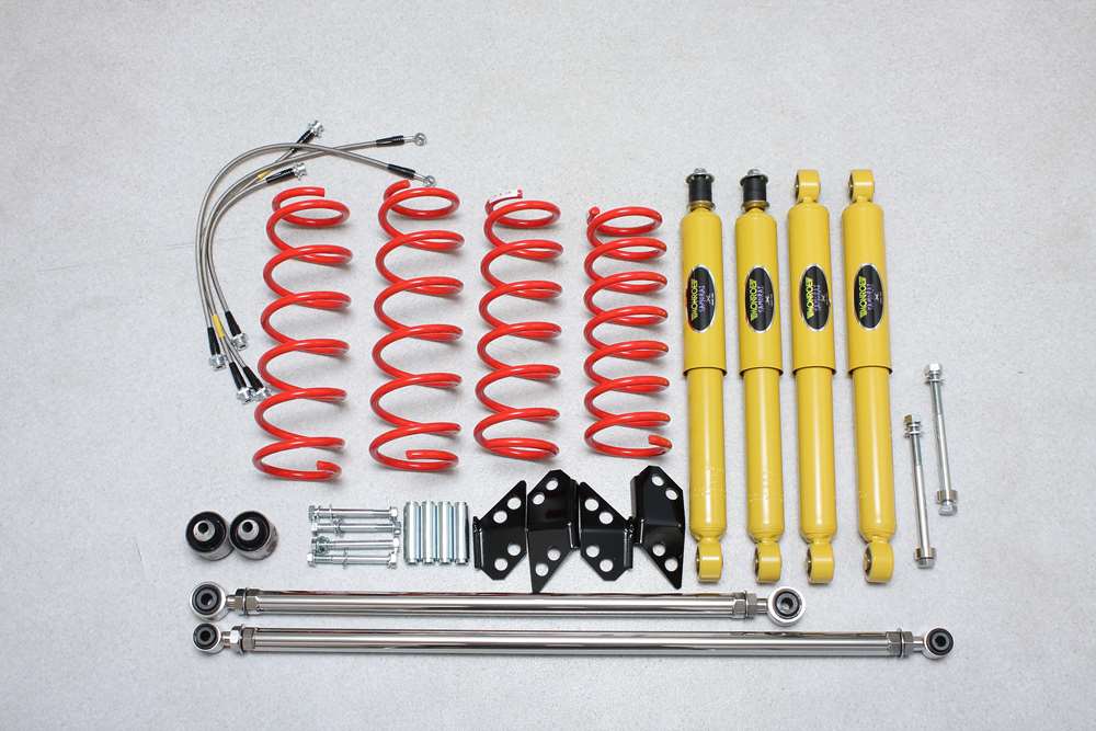 ジムニー ノマドJC74W ワンサイズアップサスペンション フルキット