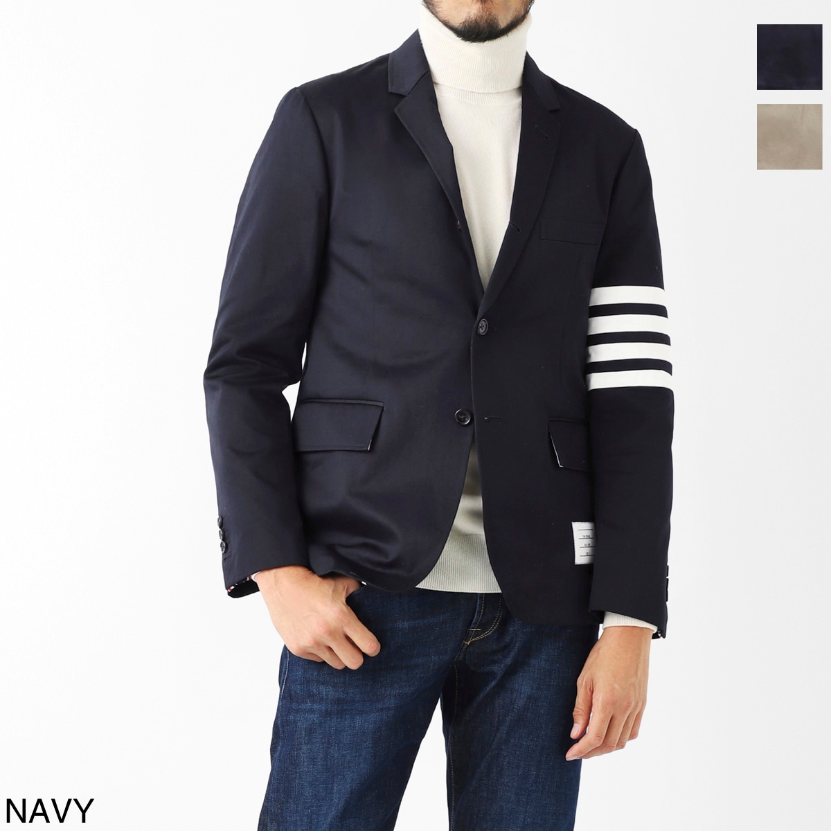 THOM BROWNE. トムブラウン 3つボタン ジャケット/テーラード