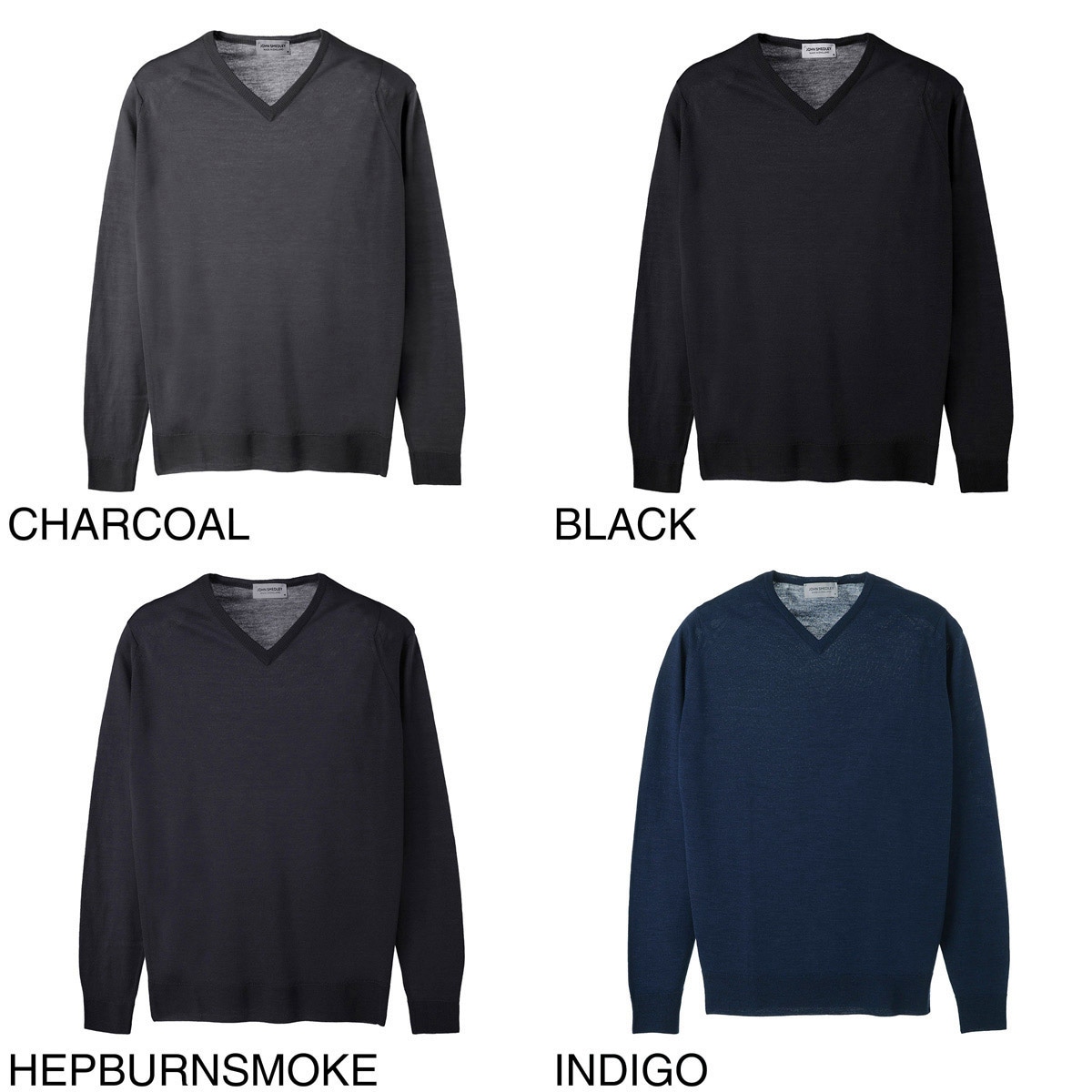 JOHN SMEDLEY ジョンスメドレー Vネック ニット/SHIPTON エクストラ