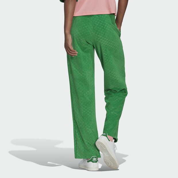 レディース Adicolor Heritage Now ベロアパンツ グリーン ｜アパレル