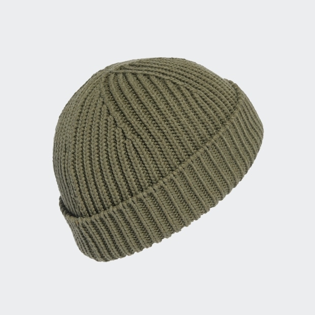 フィッシャーマン ショート ビーニー オリーブストラータ