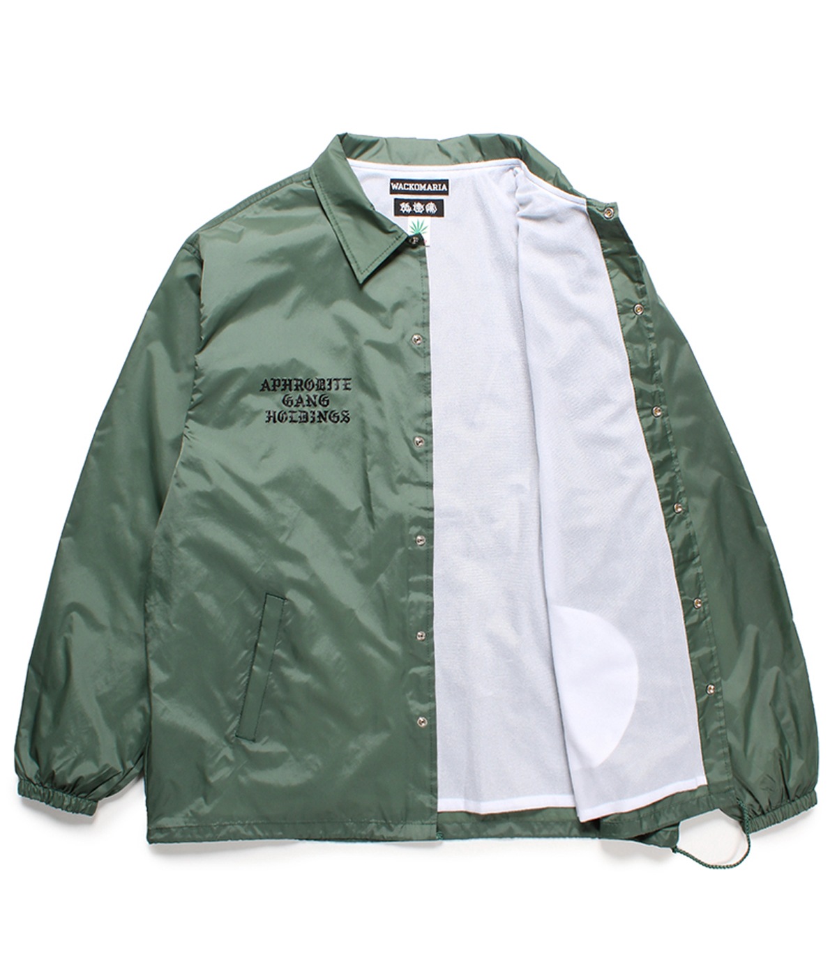 舐達麻 / HIGH TIMES / COACH JACKET【GREEN】｜WACKO MARIA｜MELTING