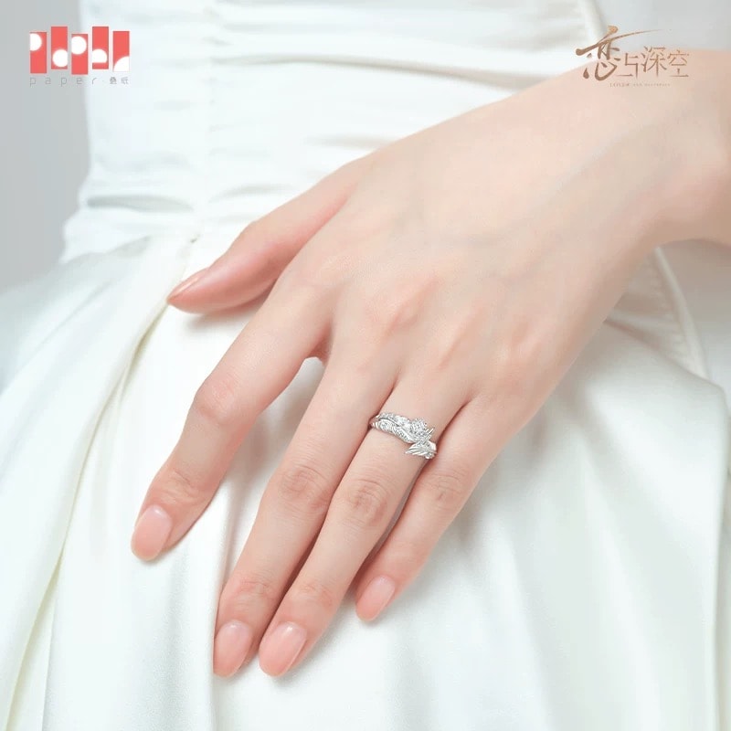 8/17〆】シン・霊羽相契 カスタム指輪 致朝暮与久長シリーズ