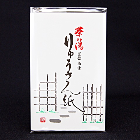 茶の湯 りゅうさん紙 50枚入り 主菓子用の通販は【茶道具のみのる園】