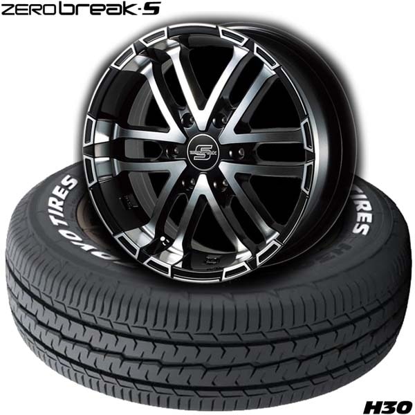 ハイエース｜215/65R16C 109/107R｜トーヨー H30＆zerobreak-S〈ゼロ