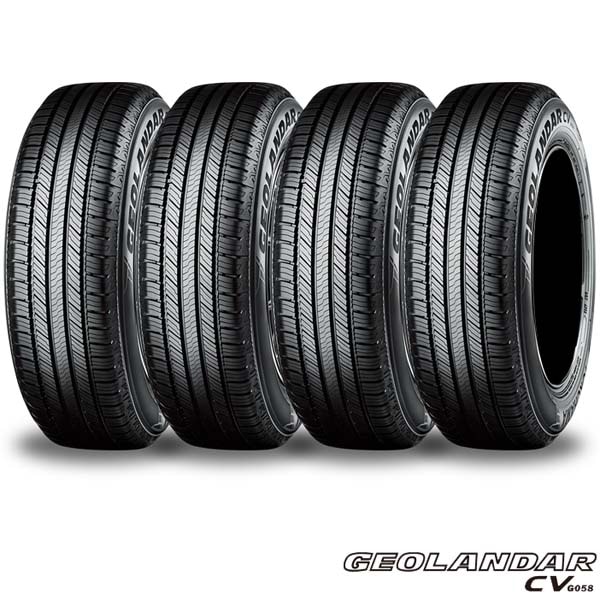 225/55R18 98V〈4本〉｜ヨコハマGEOLANDAR CV G058｜クロスオーバーSUV