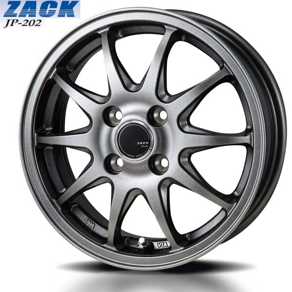 ZACK JP-202｜13インチ×4.0〈4枚〉｜ザック JP-202｜軽自動車用