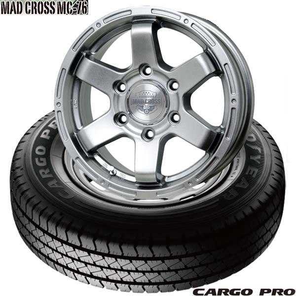 ハイエース｜195/80R15 107/105L｜グッドイヤーCARGO PRO ＆MAD CROSS