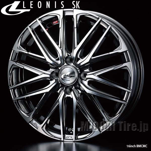 Weds LEONIS SK｜ 16×5.0 +45 100 5H〈4枚〉｜ドレスアップホイール