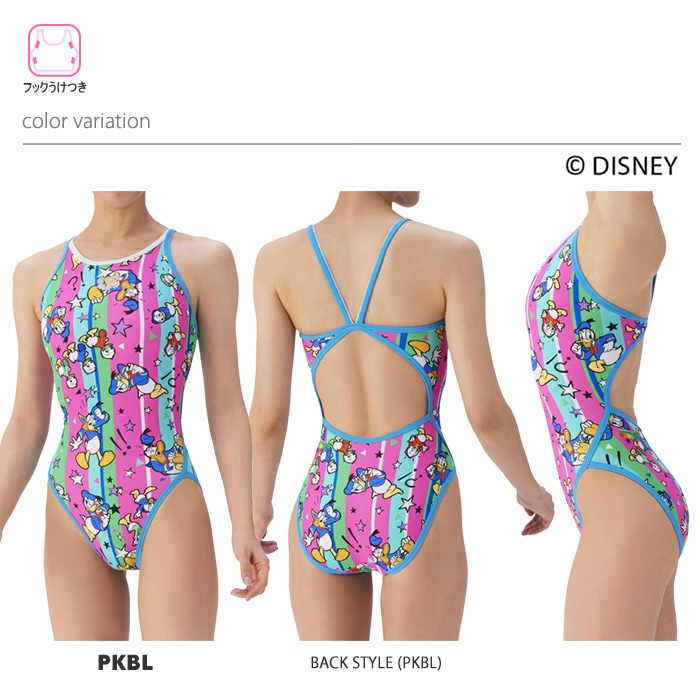 レディース 競泳練習用水着 arena アリーナ DISNEY ディズニー