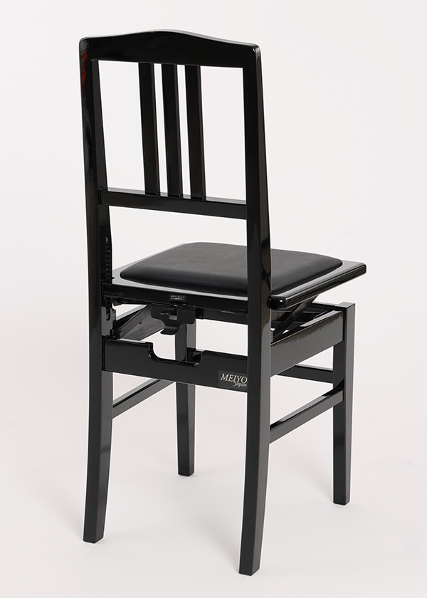 背付きピアノ椅子 DOLCE (艶あり/座面:ブラック) | 椅子 | ピアノ専門