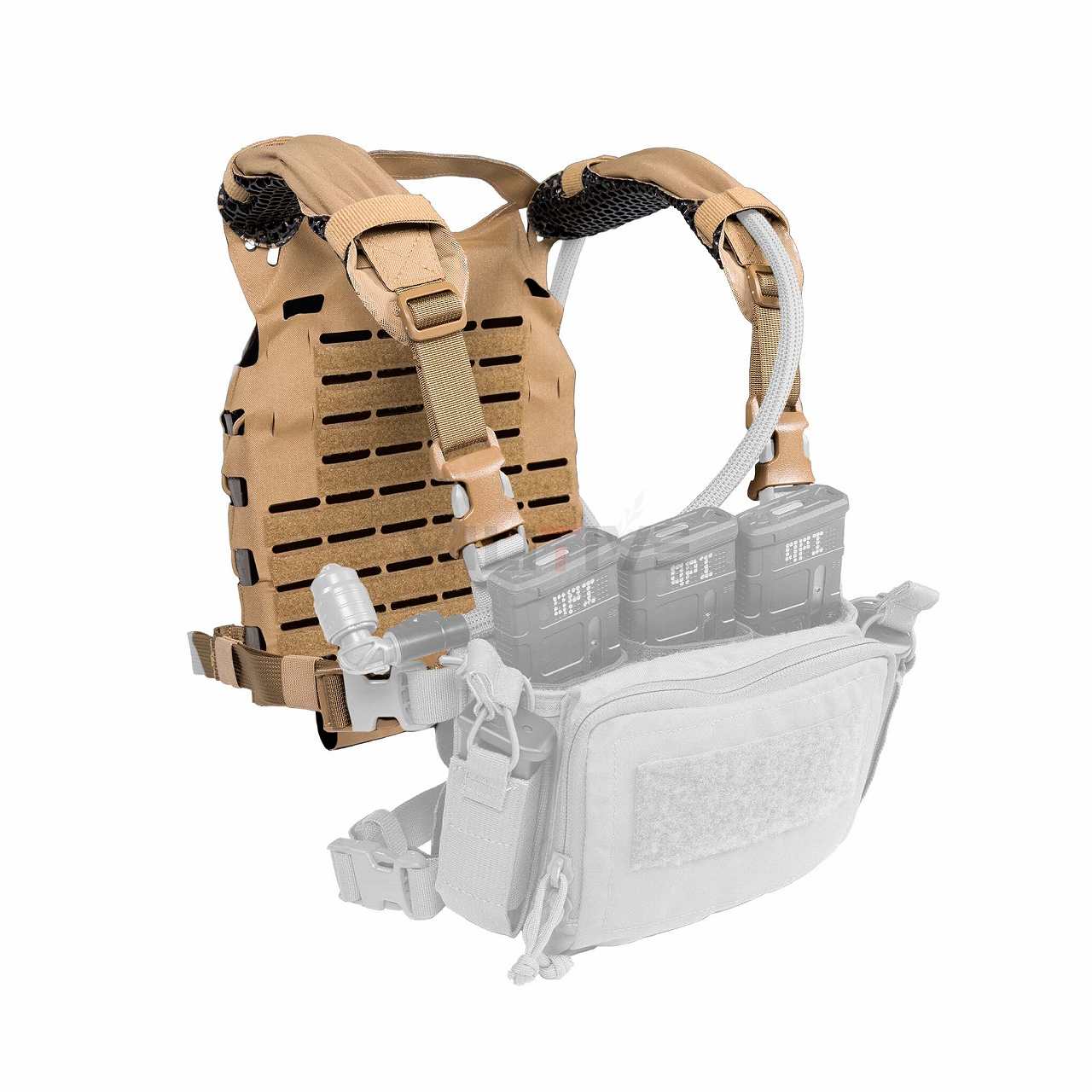 Qore Performance MILITIVE IcePlate EXO-CRH チェストリグ