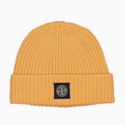 STONE ISLAND ニットキャップ (全6色) Ribbed Beanie ウール ビーニー