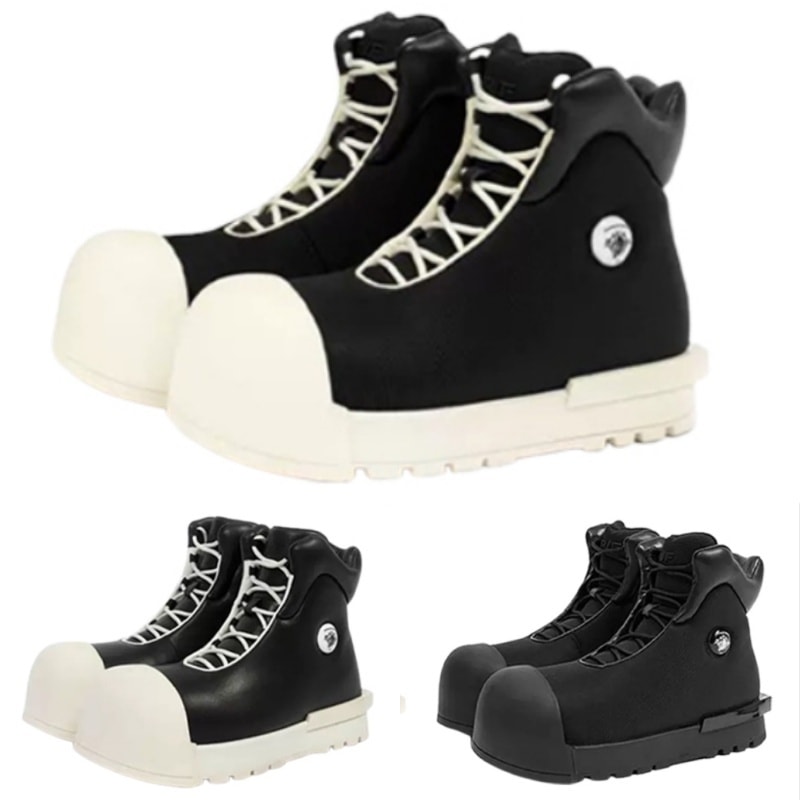 日本未入荷 FVVO & ROCKSTA 厚底 ハイトップ スニーカー THICK SOLED