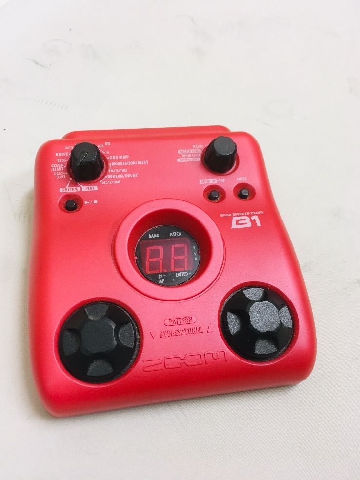 u42819 Zoom(ズーム) B1 ベース用マルチエフェクター 中古 | 中古楽器