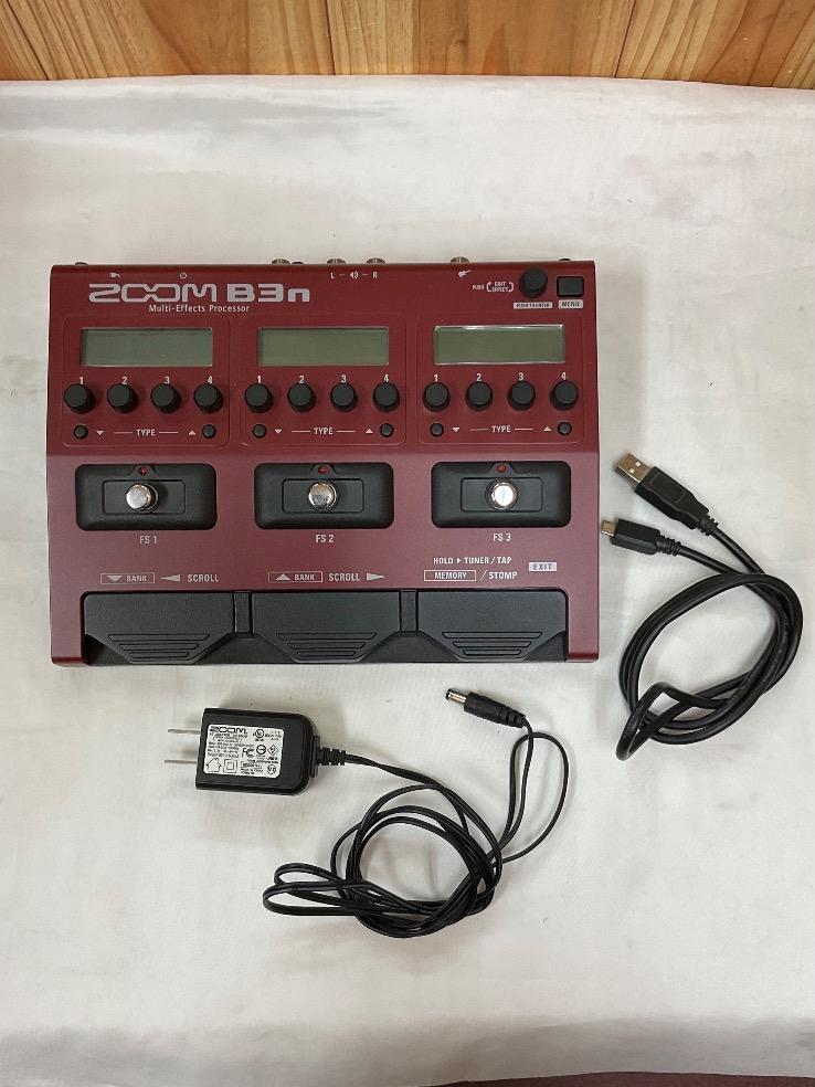 u53818 中古 ZOOM B3n ベース用マルチエフェクター | 中古楽器