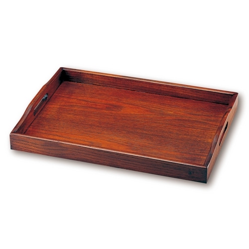 天然木製 尺4寸 富士型 長手盆 漆塗り | 盆・膳・トレー,長角盆・長手