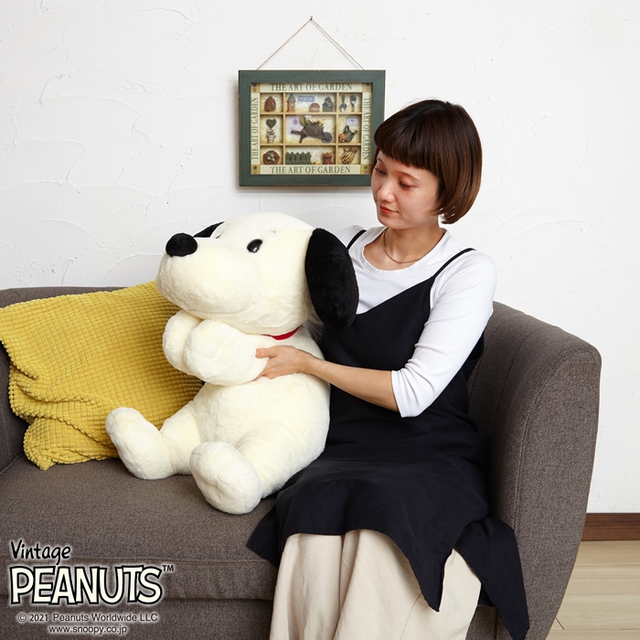 あそんで！1950'sヴィンテージスヌーピー 2L|【ぬいぐるみのセキグチ