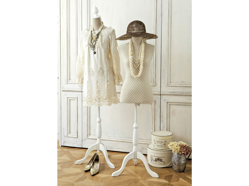 高さ調節ができるトルソー｜アンティーク風 | インテリア・家具の通販