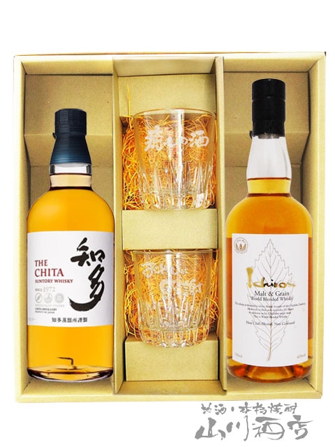 サントリーウィスキー 知多 700ml + イチローズ モルト＆グレーン