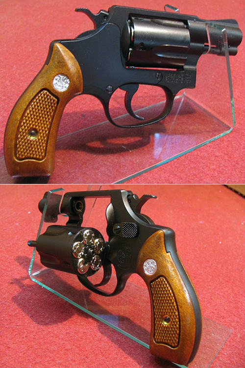 タナカワークス S&W M36 チーフスペシャル 2inch ブラックHW