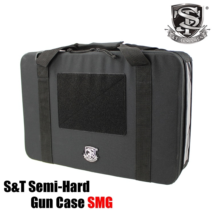 店内全品5％OFFクーポン】S&T セミハード SMG ガンケース Black