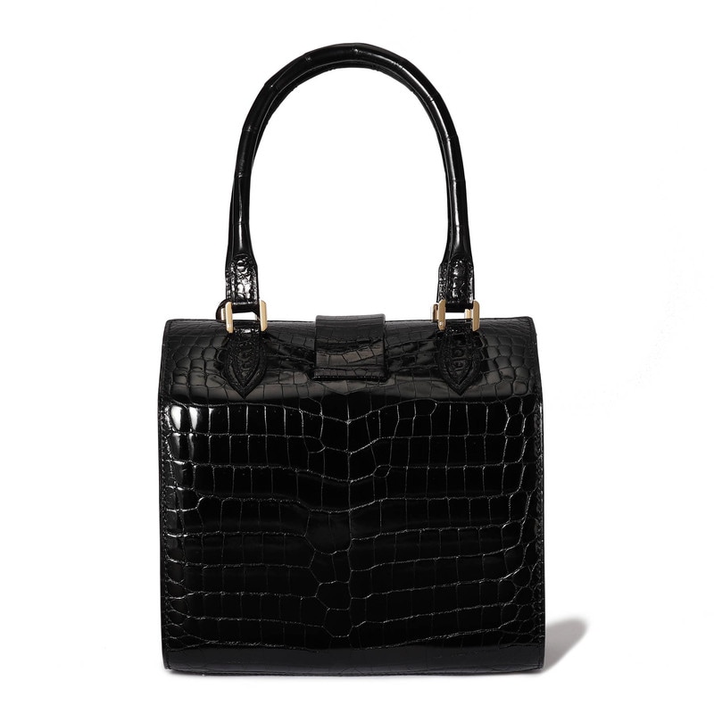 ORSAY PM クロコダイル(オルセー PM)ブラック | モラビト（MORABITO