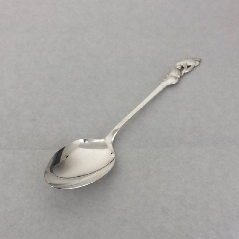 銀製 ≪鶴亀≫ コーヒースプーン | 銀製品,食器・カトラリー | 森銀器