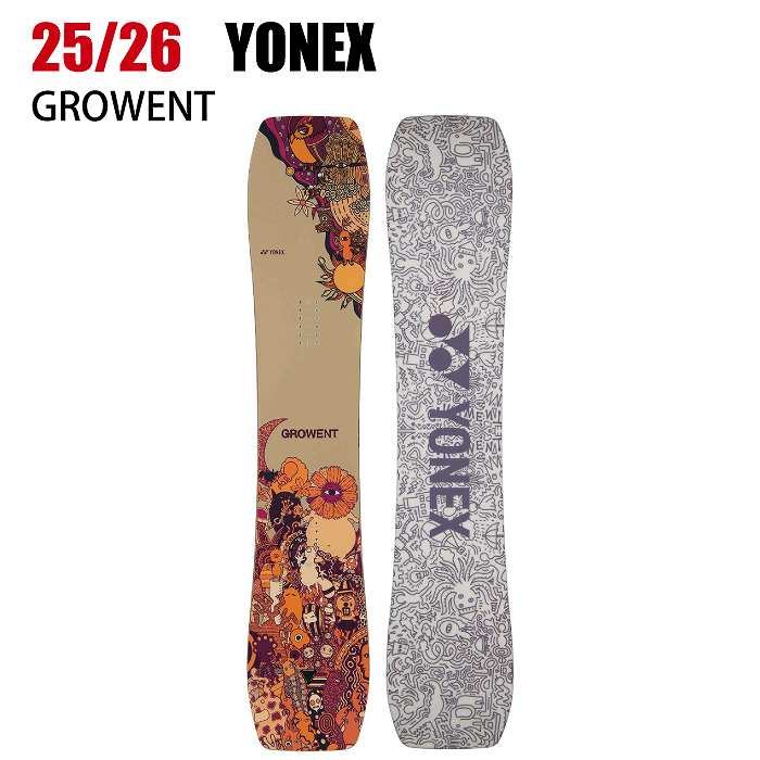 2026 YONEX ヨネックス GROWENT グローエント 25-26 ボード板