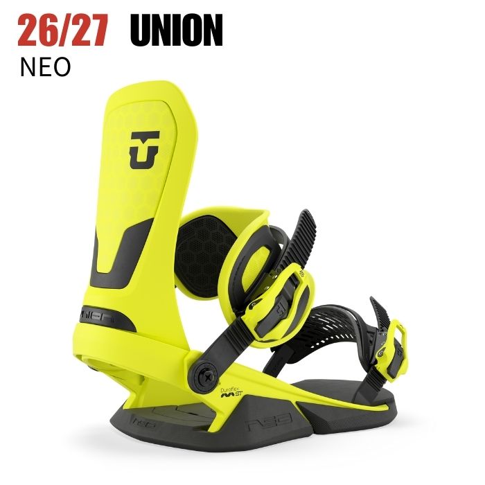 2027 UNION ユニオン NEO ネオ NEON YELLOW 26-27 スノーボード