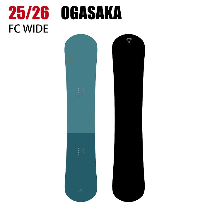 2026 OGASAKA オガサカ FC WIDE エフシー ワイド 25-26 小賀坂 ボード