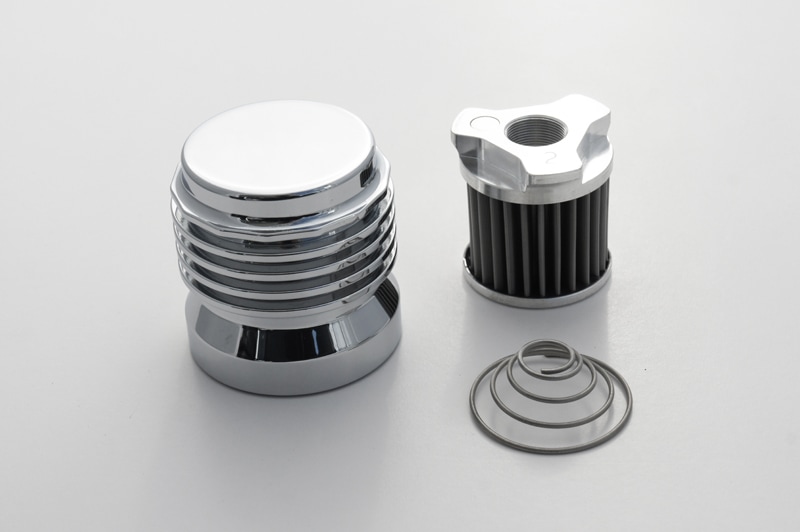 K&P Engineering ステンメッシュオイルフィルター カートリッジタイプ